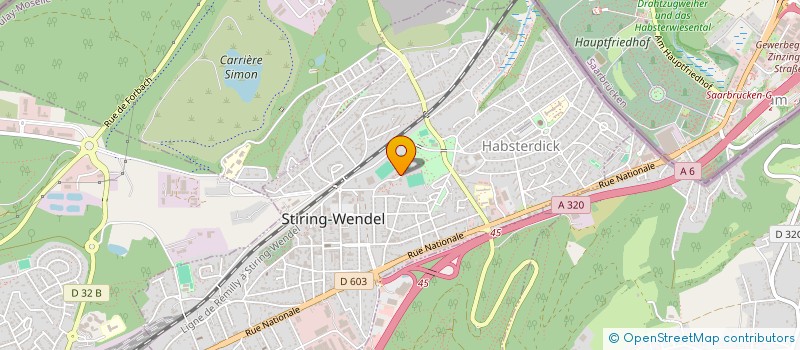 localisation de l'entreprise MONSIEUR PATRICK ERSCHENS  STIRING-WENDEL