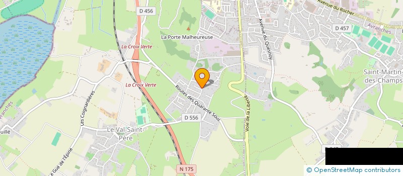 localisation de l'entreprise MONSIEUR PATRICK ESNOUF  LE VAL-SAINT-PERE