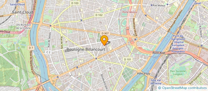 localisation de l'entreprise MONSIEUR PATRICK ESPINOSA à BOULOGNE-BILLANCOURT