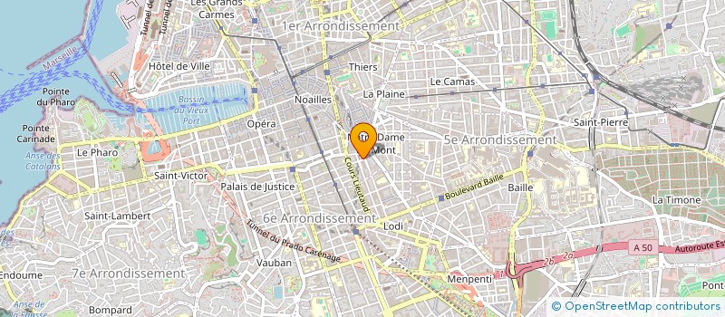 localisation de l'entreprise MONSIEUR PATRICK ESSENGUE à MARSEILLE