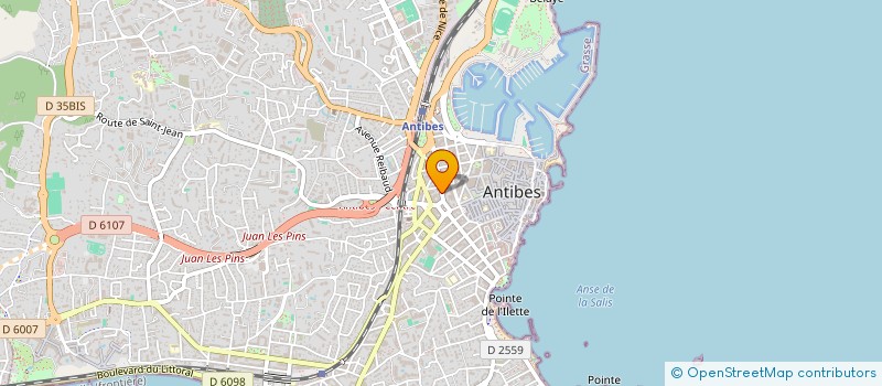 localisation de l'entreprise MONSIEUR PATRICK ESTEVE à ANTIBES