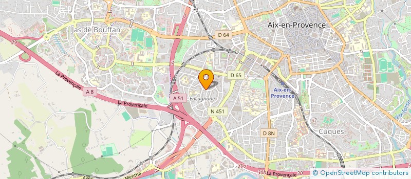 localisation de l'entreprise MONSIEUR PATRICK ESTIVAL à AIX-EN-PROVENCE