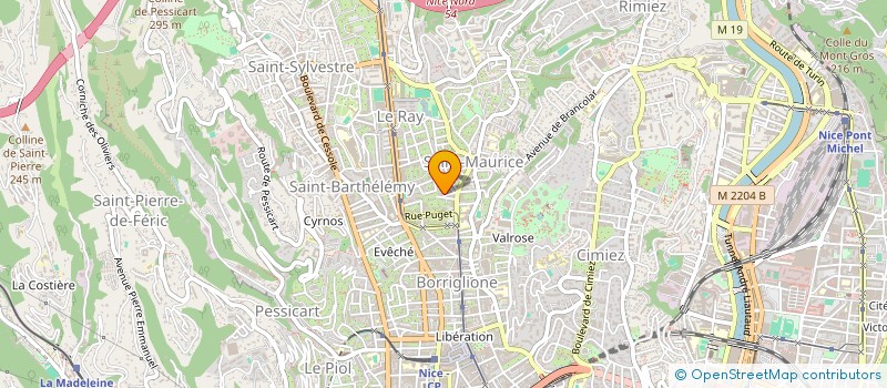 localisation de l'entreprise MONSIEUR PATRICK ESTRADE à NICE