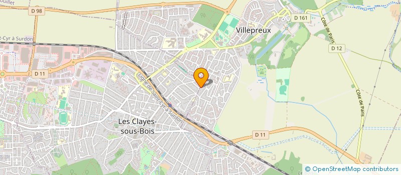 localisation de l'entreprise MONSIEUR PATRICK EUSTRATIADES  VILLEPREUX