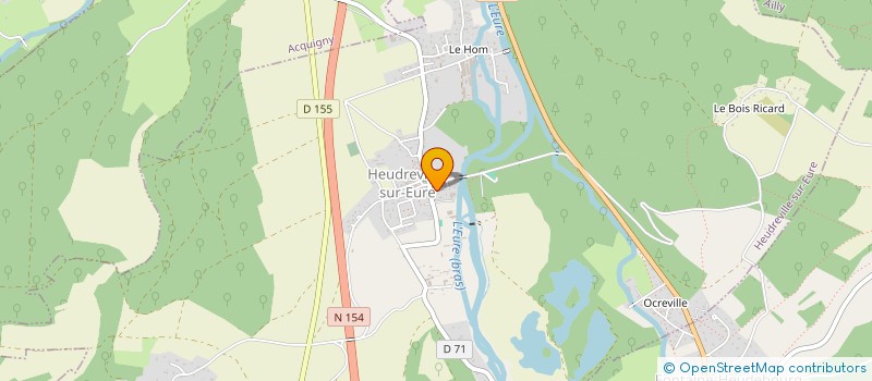 localisation de l'entreprise MONSIEUR PATRICK EVA  HEUDREVILLE-SUR-EURE