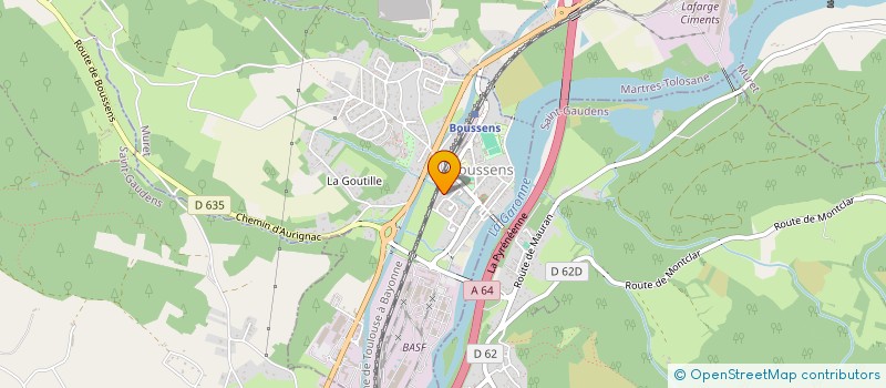 localisation de l'entreprise MONSIEUR PATRICK EYCHENNE  BOUSSENS