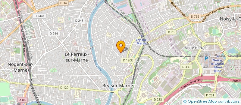 localisation de l'entreprise MONSIEUR PATRICK FABIANI à BRY-SUR-MARNE