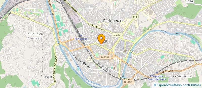 localisation de l'entreprise MONSIEUR PATRICK FABICH à PERIGUEUX