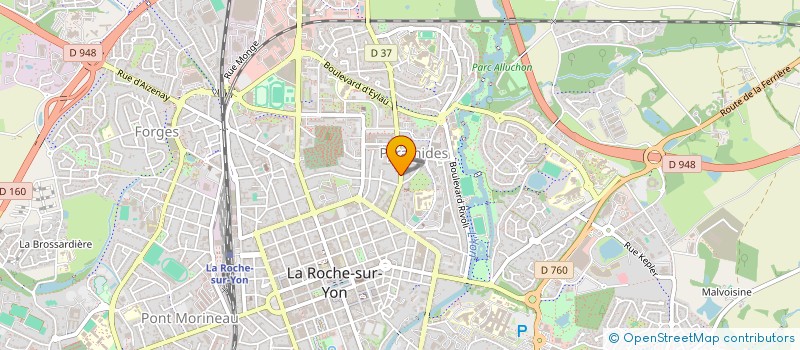 localisation de l'entreprise MONSIEUR PATRICK FABRE à LA ROCHE-SUR-YON