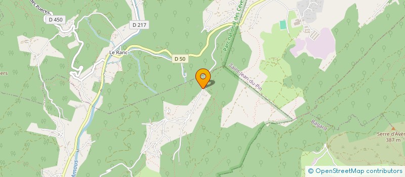 localisation de l'entreprise MONSIEUR PATRICK FABRIE  GENERARGUES