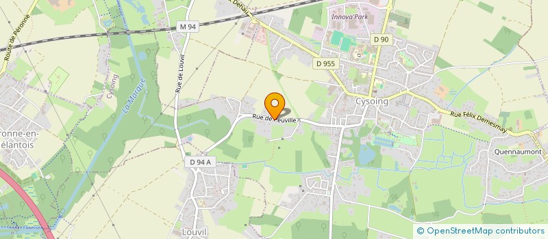 localisation de l'entreprise MONSIEUR PATRICK FACQUE  CYSOING