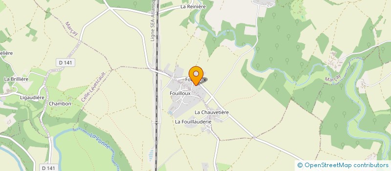 localisation de l'entreprise MONSIEUR PATRICK FAGART  MARCAY