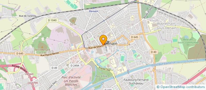 localisation de l'entreprise MONSIEUR PATRICK FAIDHERBE à DENAIN