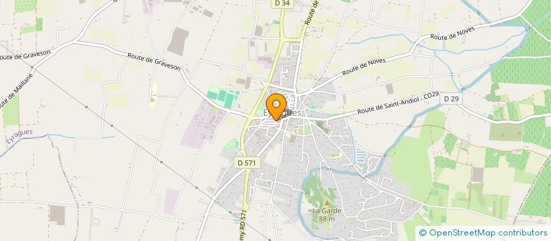 localisation de l'entreprise MONSIEUR PATRICK FALCHIER  EYRAGUES