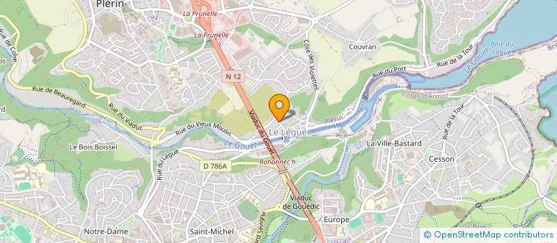 localisation de l'entreprise MONSIEUR PATRICK FARAMUS  PLERIN