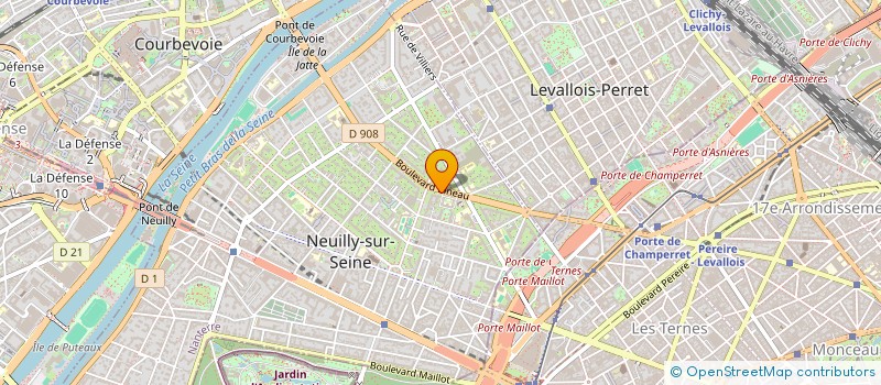 localisation de l'entreprise MONSIEUR PATRICK FARINA à NEUILLY-SUR-SEINE