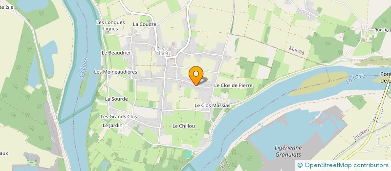 localisation de l'entreprise MONSIEUR PATRICK FASILLEAU à BOU