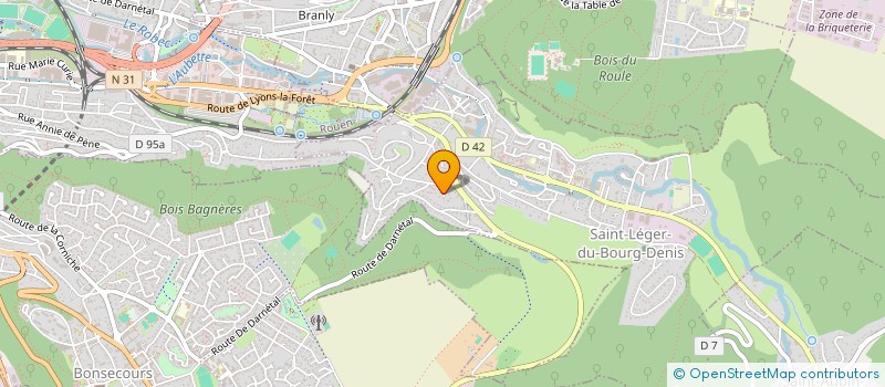 localisation de l'entreprise MONSIEUR PATRICK FASQUEL à SAINT-LEGER-DU-BOURG-DENIS