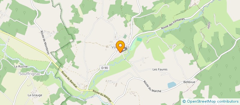 localisation de l'entreprise MONSIEUR PATRICK FAUCONNET  SAINT-ESTEPHE