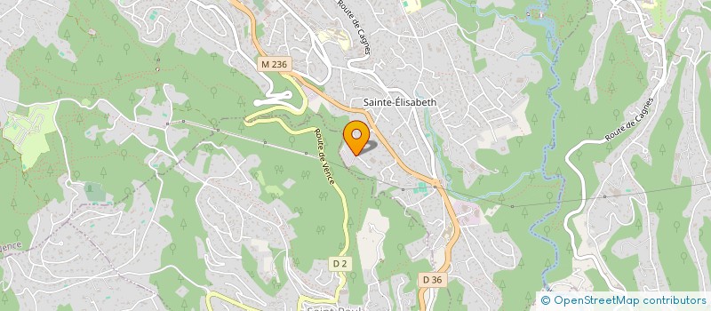 localisation de l'entreprise MONSIEUR PATRICK FAUCOUNEAU à VENCE