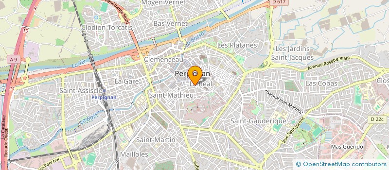 localisation de l'entreprise MONSIEUR PATRICK FAURE à PERPIGNAN