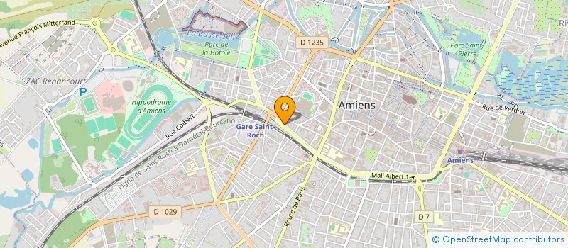 localisation de l'entreprise MONSIEUR PATRICK FAUVEAUX à AMIENS