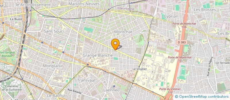 localisation de l'entreprise MONSIEUR PATRICK FAVIER à LYON