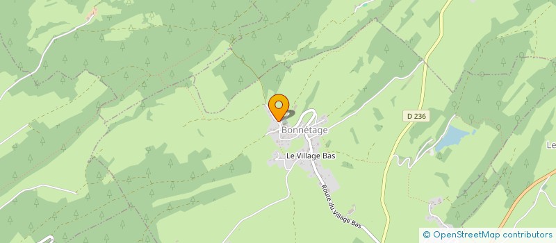 localisation de l'entreprise MONSIEUR PATRICK FAVRE  LES FINS