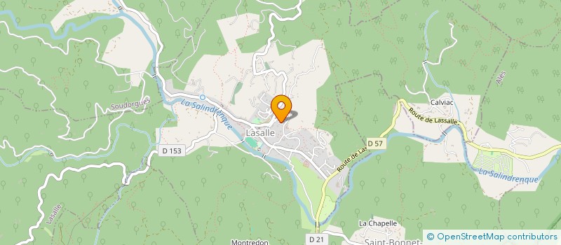 localisation de l'entreprise MONSIEUR PATRICK FAYET  LASALLE