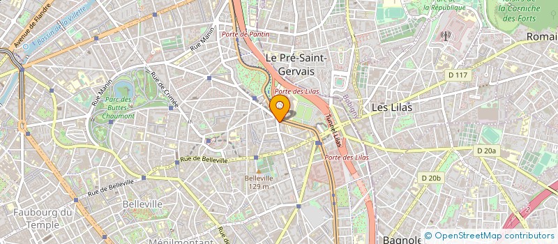 localisation de l'entreprise MONSIEUR PATRICK FERLIN  PARIS