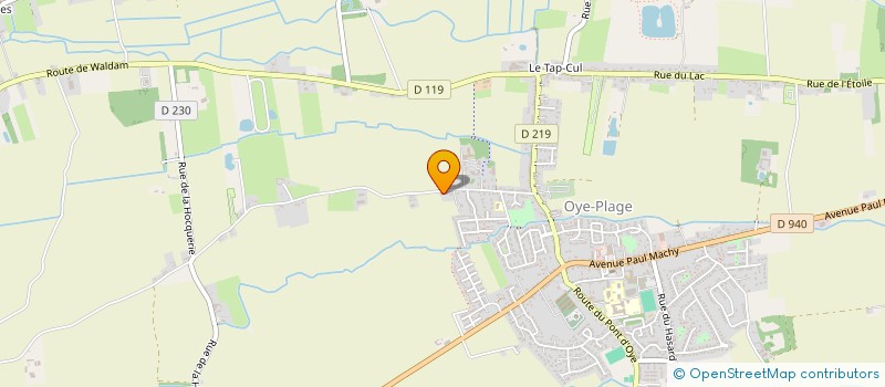 localisation de l'entreprise MONSIEUR PATRICK FERMIGIER  OYE-PLAGE