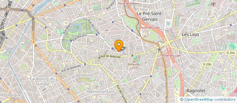 localisation de l'entreprise MONSIEUR PATRICK FERRAGE  PARIS