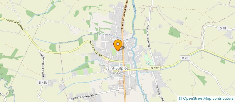 localisation de l'entreprise MONSIEUR PATRICK FERRE à SAINT-SULPICE-SUR-LEZE