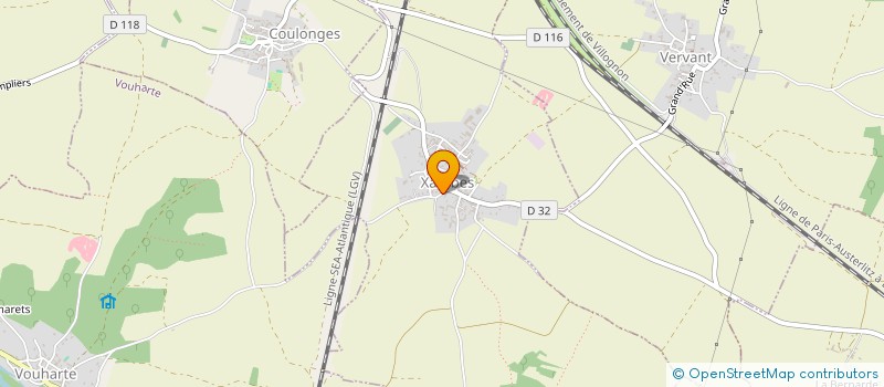 localisation de l'entreprise MONSIEUR PATRICK FERRE à XAMBES