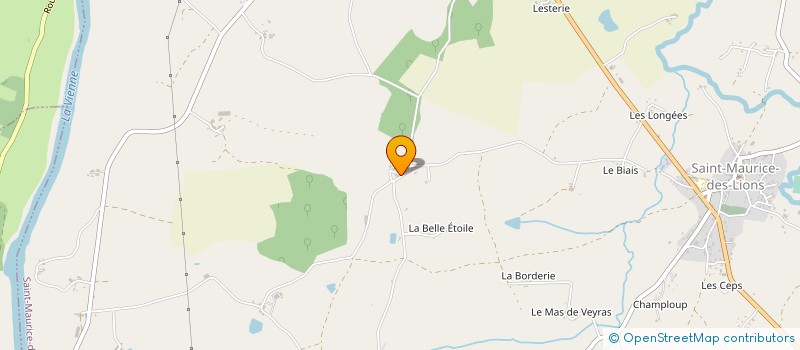localisation de l'entreprise MONSIEUR PATRICK FERRERE à MAGNAC-LAVALETTE-VILLARS