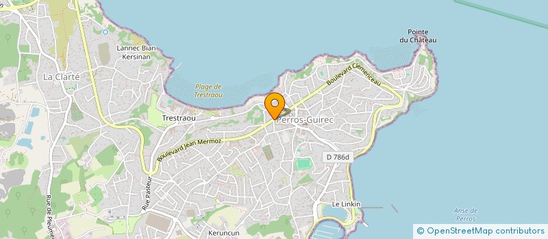 localisation de l'entreprise MONSIEUR PATRICK FEYZEAU  PERROS-GUIREC