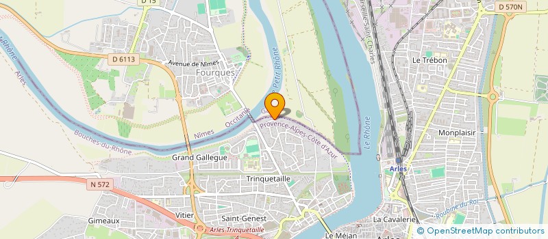 localisation de l'entreprise MONSIEUR PATRICK FIDANI  ARLES