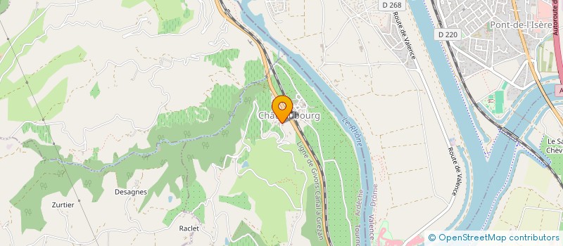 localisation de l'entreprise MONSIEUR PATRICK FIERENS  CORNAS