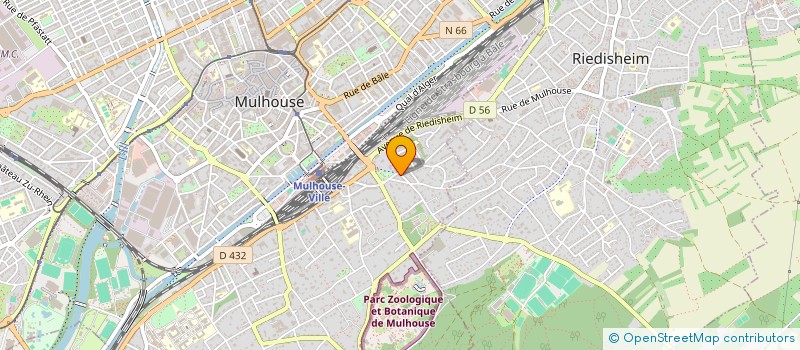 localisation de l'entreprise MONSIEUR PATRICK FIGENWALD à MULHOUSE