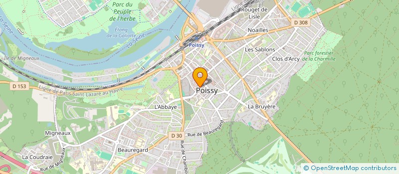 localisation de l'entreprise MONSIEUR PATRICK FILEZ à POISSY