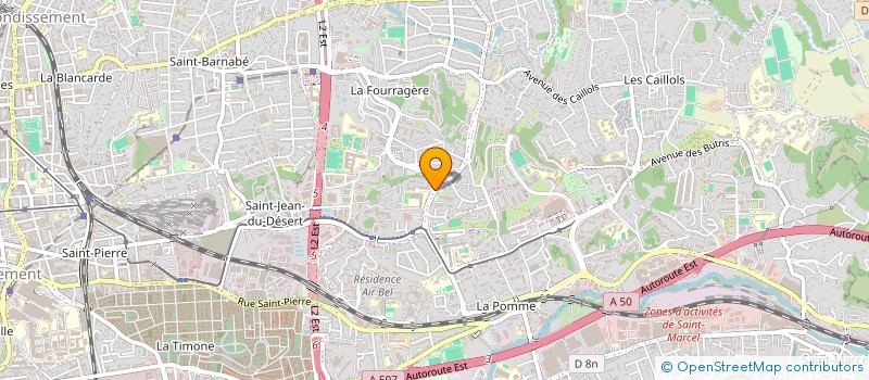 localisation de l'entreprise MONSIEUR PATRICK FILLOUX à MARSEILLE