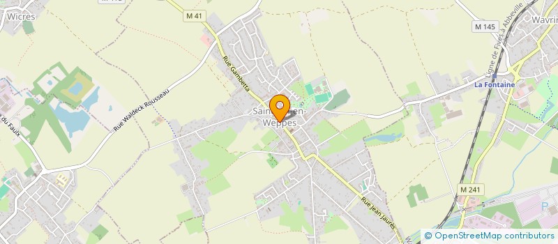 localisation de l'entreprise MONSIEUR PATRICK FLECY à SAINGHIN-EN-WEPPES