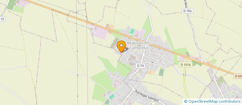 localisation de l'entreprise MONSIEUR PATRICK FLEURY  BEAUVOIS-EN-CAMBRESIS
