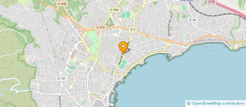 localisation de l'entreprise MONSIEUR PATRICK FLORENT à LA CIOTAT
