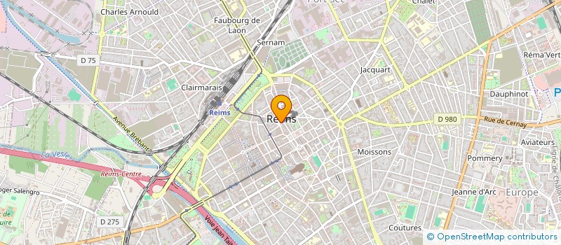 localisation de l'entreprise MONSIEUR PATRICK FLYNN  REIMS