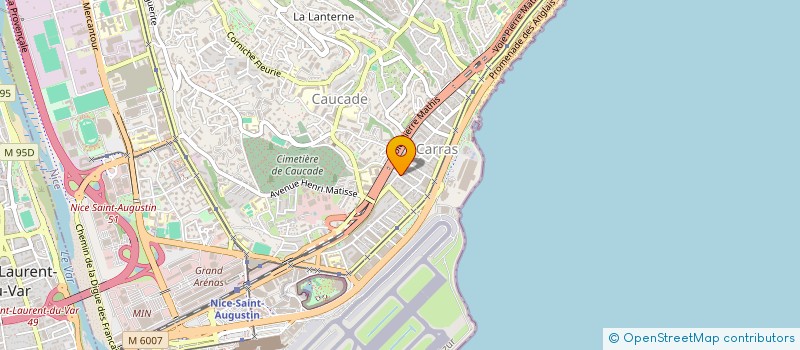 localisation de l'entreprise MONSIEUR PATRICK FOLCO à NICE