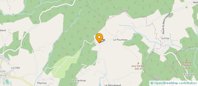 localisation de l'entreprise MONSIEUR PATRICK FONTAINE à LINARDS