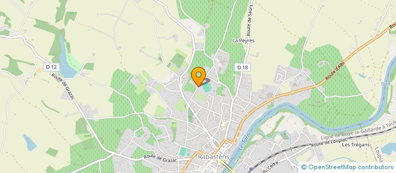 localisation de l'entreprise MONSIEUR PATRICK FONTANEL à RABASTENS