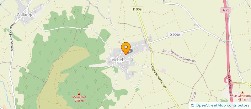 localisation de l'entreprise MONSIEUR PATRICK FONTANON  VICHEL