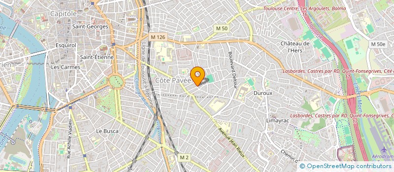 localisation de l'entreprise MONSIEUR PATRICK FONVIEILLE à TOULOUSE